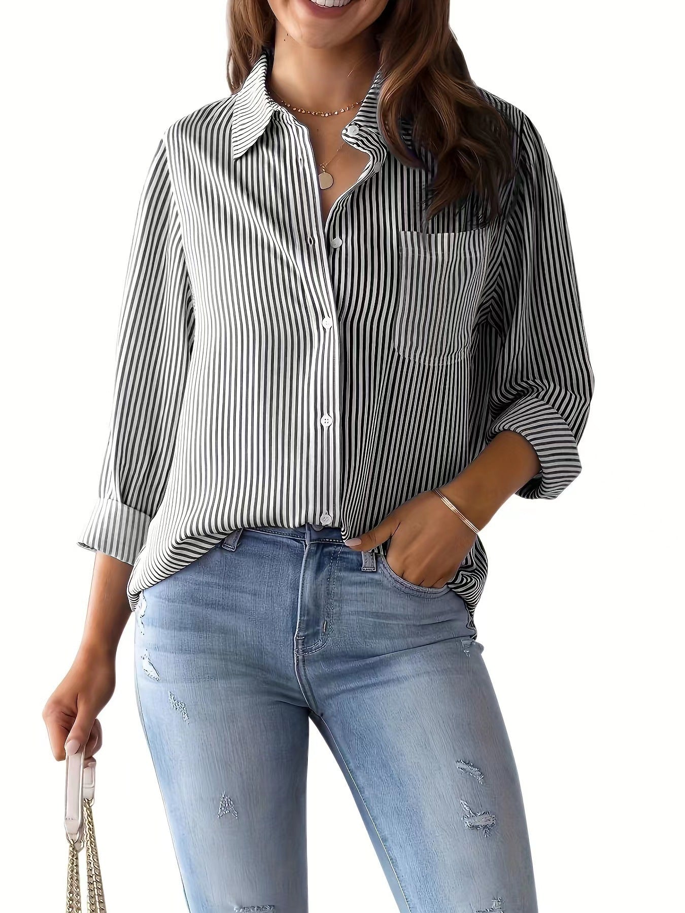 Striped Casual Shirt