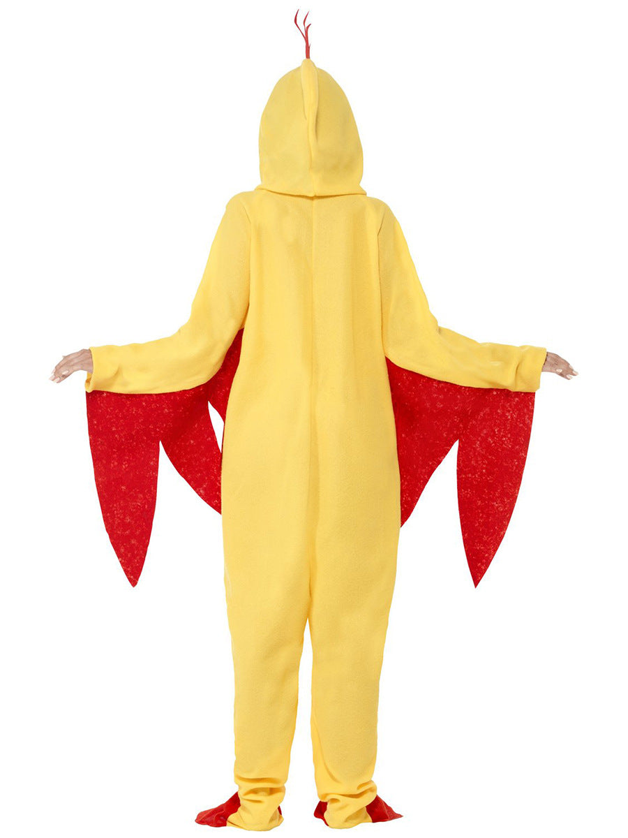 Halloween Role-Playing Rooster Hen Jumpsuit Stage Performance Costume