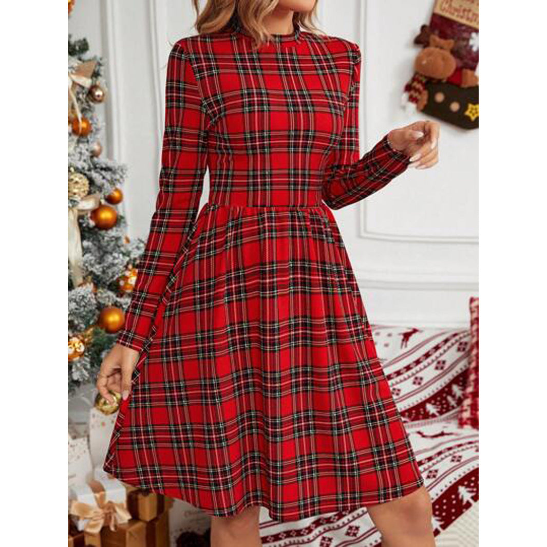 Vestido midi de invierno para Navidad