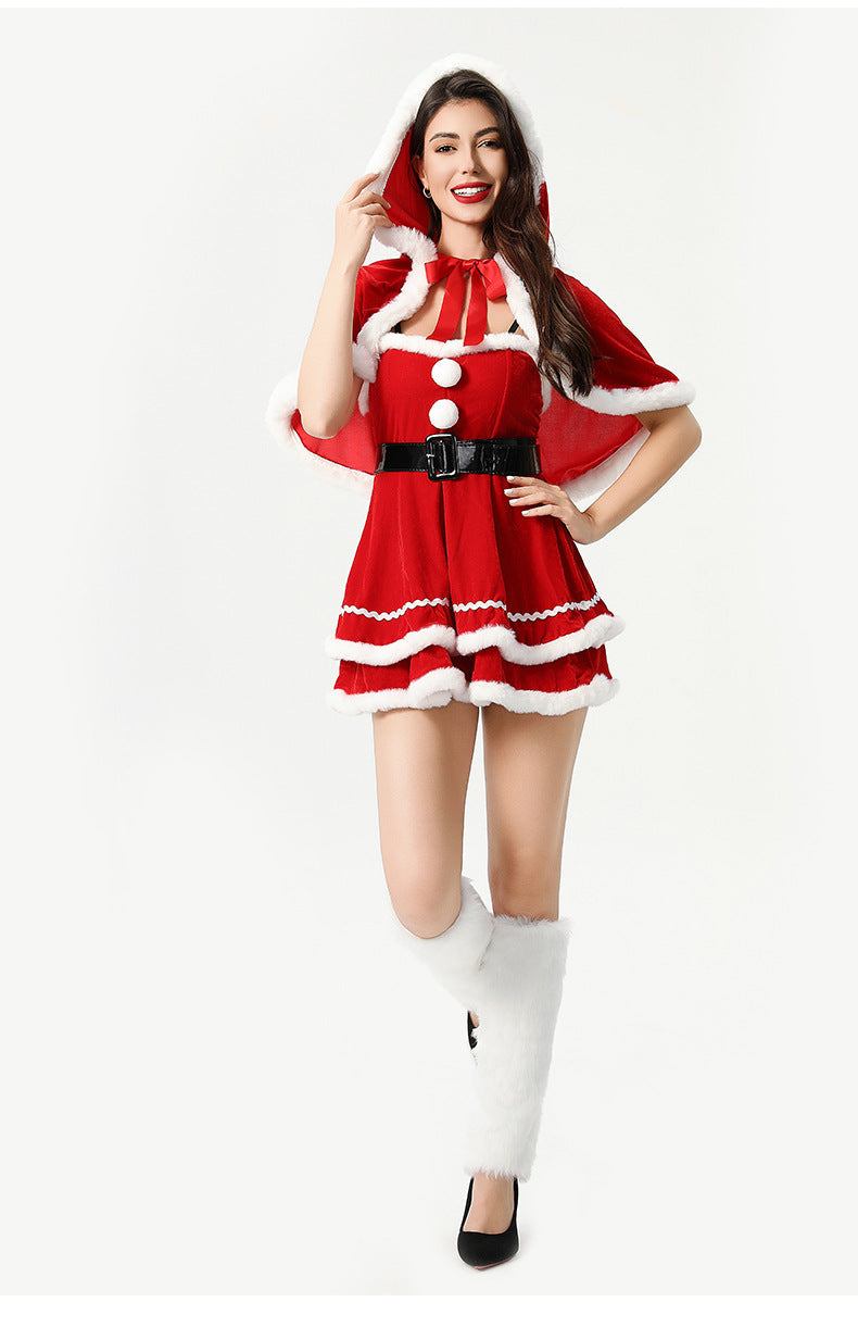 Cape Shawl Christmas Lolita Dress