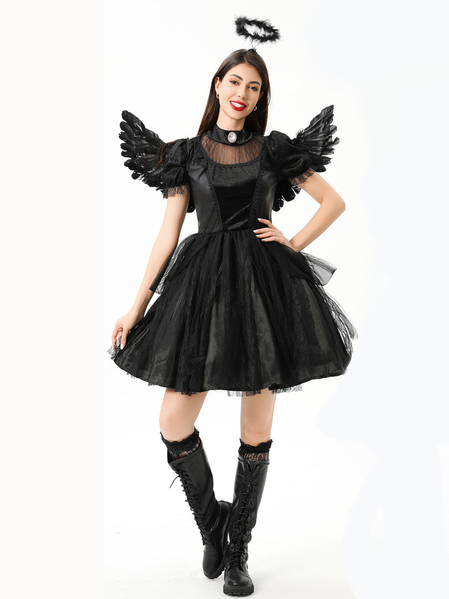 Halloween Children's Parent-Child Costume Devil Vampire Dress