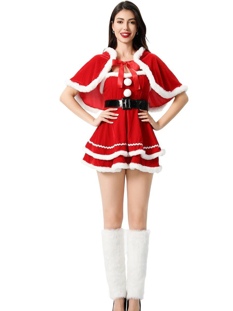 Cape Shawl Christmas Lolita Dress