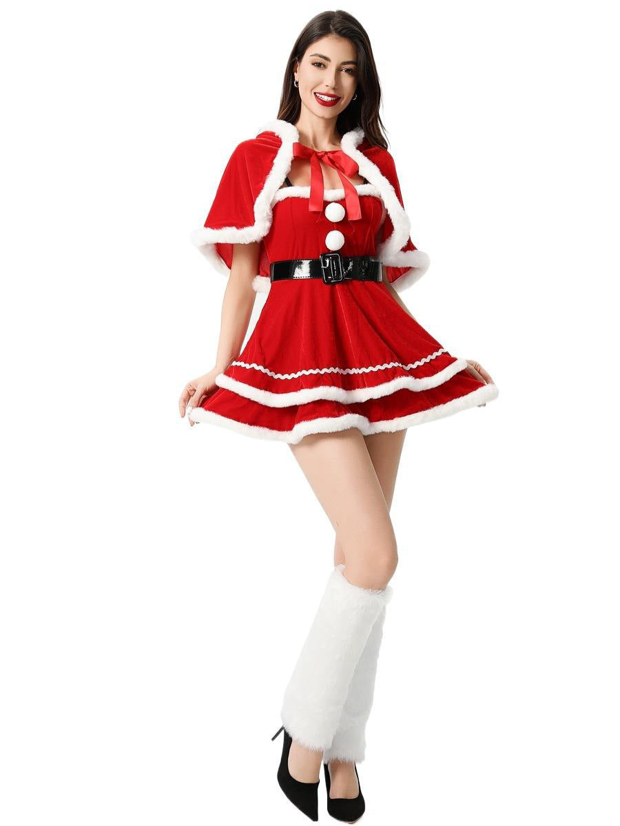 Cape Shawl Christmas Lolita Dress