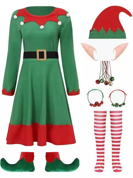 Christmas Elf Costume Set