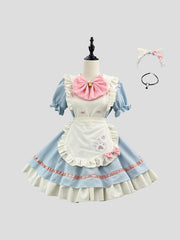 Halloween Cosplay Cute Cat Lolita Anime Dress