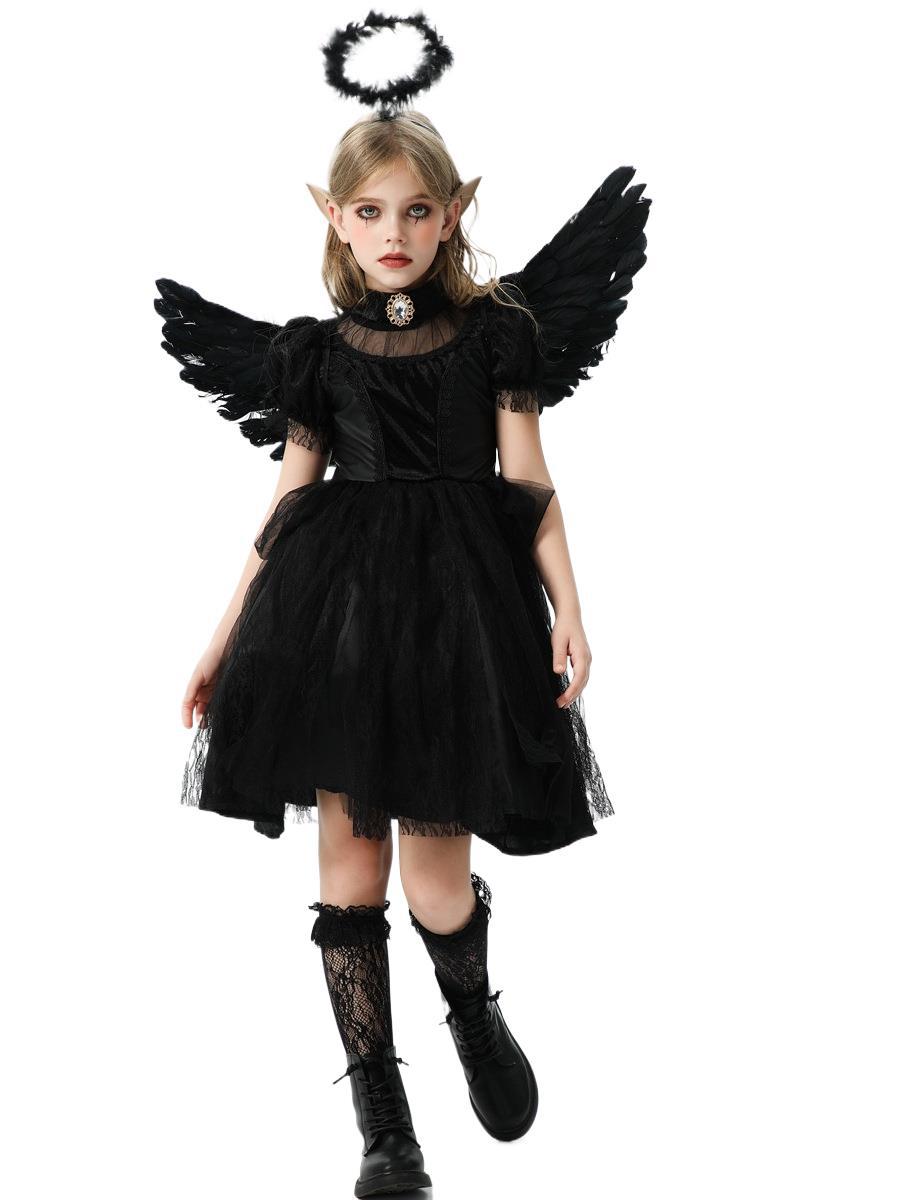 Halloween Children's Parent-Child Costume Devil Vampire Dress