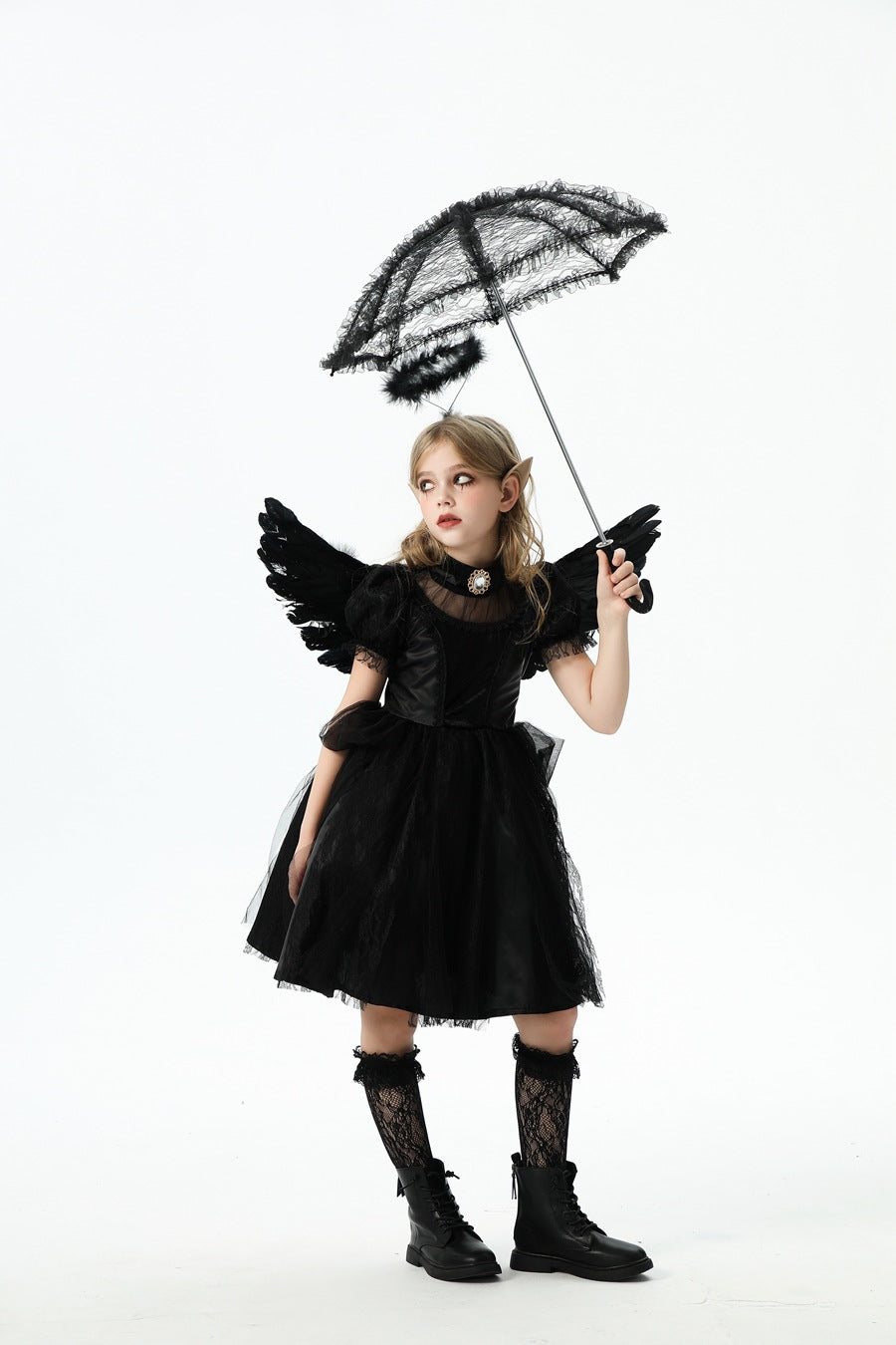 Halloween Children's Parent-Child Costume Devil Vampire Dress