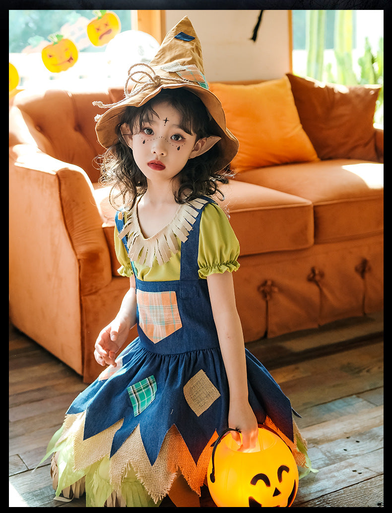 Halloween Costumes For Kids Blue Set