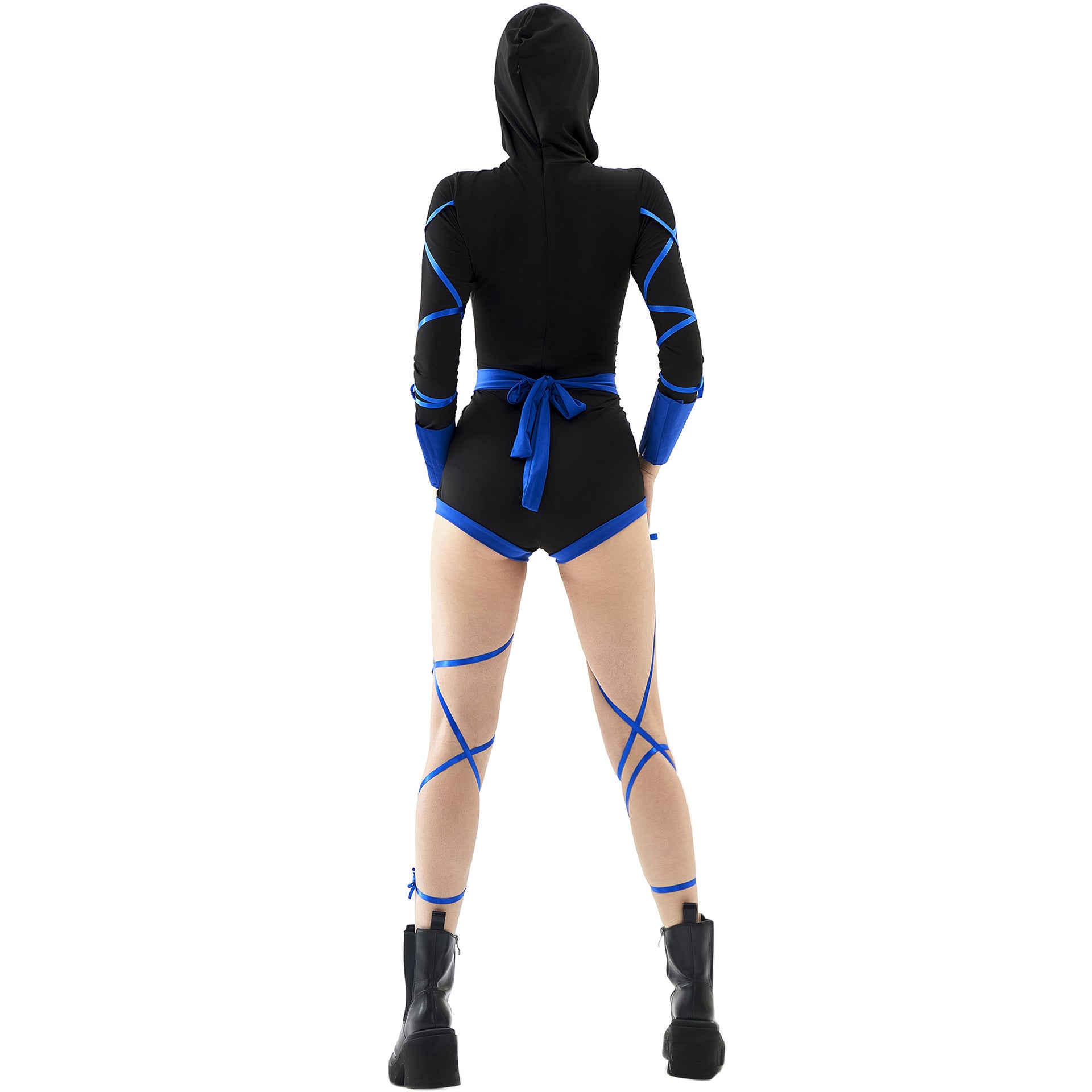 Halloween Ninja Jumpsuit Outfit Carnival Party Cosplay Costume