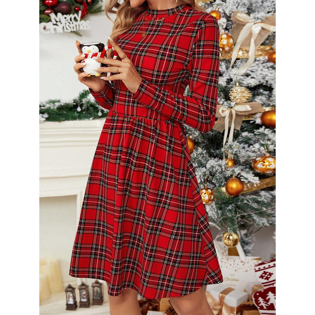 Vestido midi de invierno para Navidad