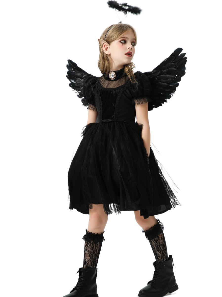 Halloween Children's Parent-Child Costume Devil Vampire Dress