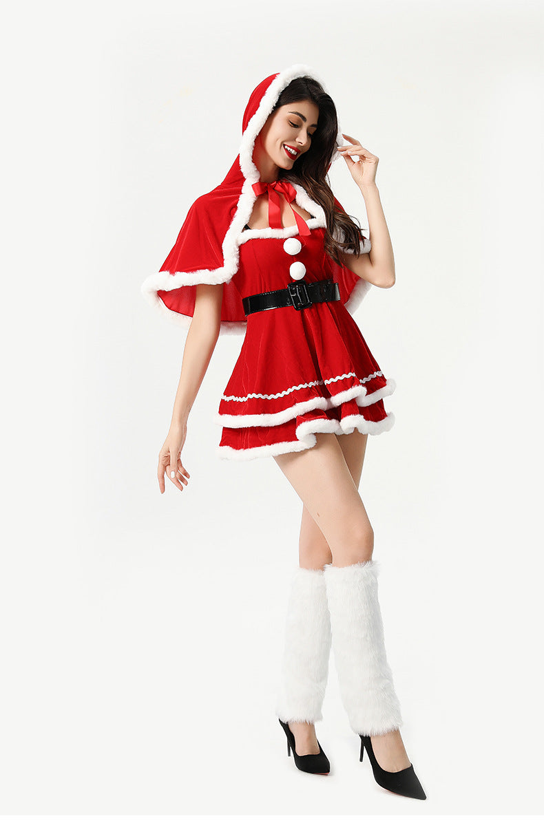 Cape Shawl Christmas Lolita Dress