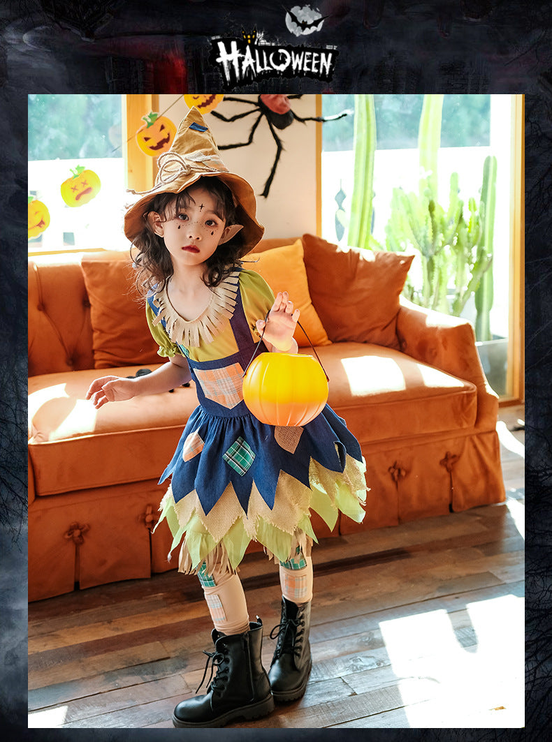 Halloween Costumes For Kids Blue Set