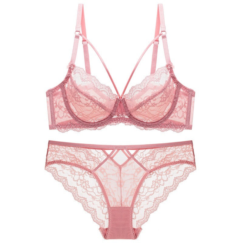 Ultrathin Lace Push Up Bras and Panty Sets