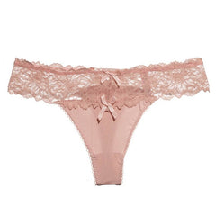 Lace Hollow Out Low-Waist Briefs For Women