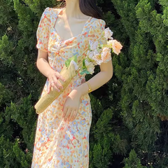 Retro floral dress