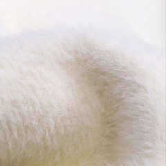 Chaqueta tipo suéter para mujer, de primavera y otoño, estilo holgado y perezoso, diseño de terciopelo de visón sintético
