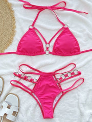 The Metal Circles Two Piece Bikini