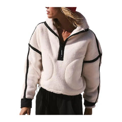 Suéter polar con cremallera