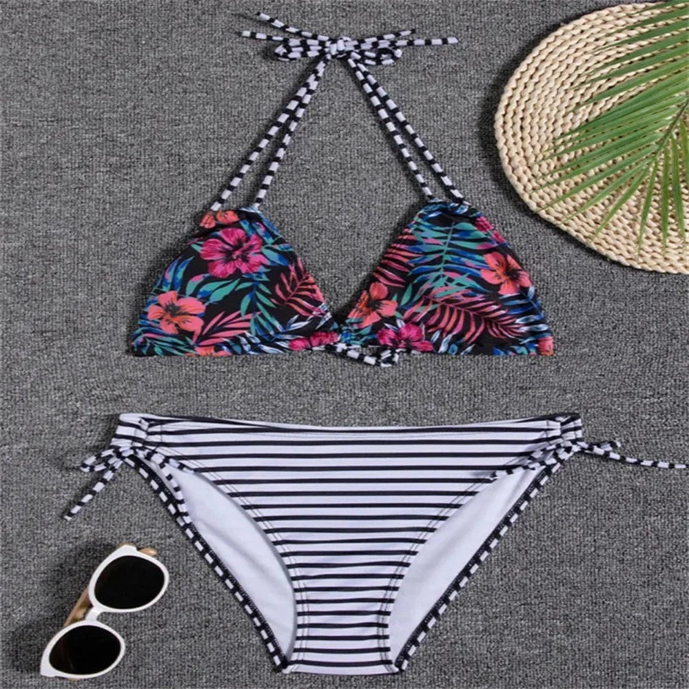 Bikini de mujer para playa, informal y elegante, para verano