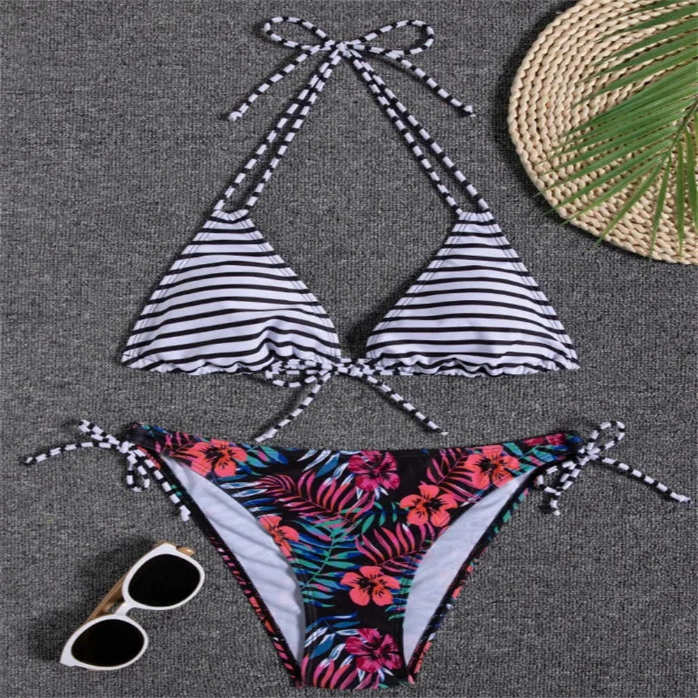 Bikini de mujer para playa, informal y elegante, para verano