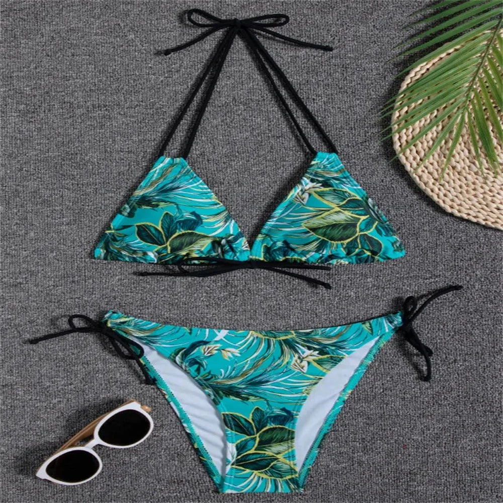 Stilvolle Beachwear Sommer Casual Damen Bikini