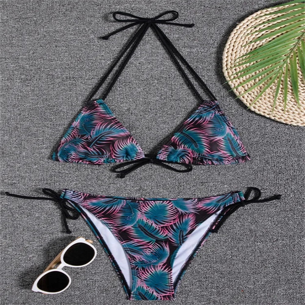 Stilvolle Beachwear Sommer Casual Damen Bikini