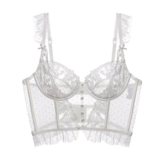 French Embroidery Corset Bras For Women