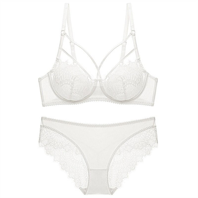 Lace Push Up Bra and Panty Set