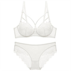 Lace Push Up Bra and Panty Set