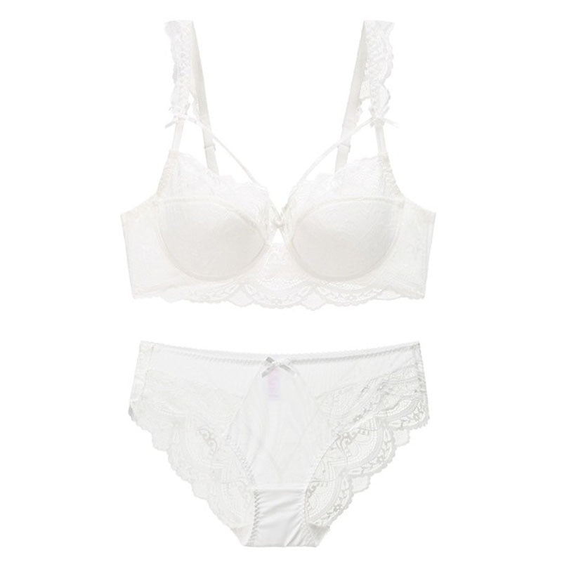 Ultra-thin Hollow Brassiere And Panty Sets
