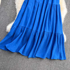 Blue Seaside Resort dress