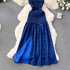 Women's sweet slit elegant dress