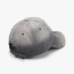 Gorra de béisbol de algodón ajustable