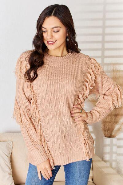 And The Why Tassel Sweater