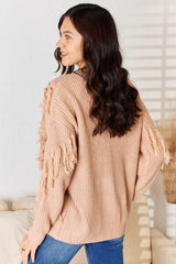 And The Why Tassel Sweater