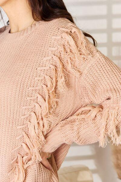 And The Why Tassel Sweater