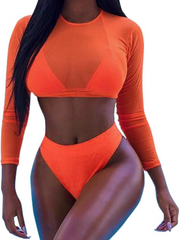 The Sporty Three Piece Bikini Set