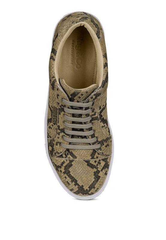 ZAPATILLAS DEPORTIVAS ASHFORD DE ANTE FINO FABRICADAS A MANO