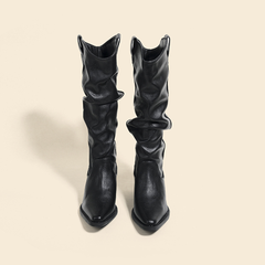 OASIS SOCIETY Thea – Jeansstiefel mit umklappbarem Schlitz