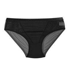 Transparent Mesh Low-Rise Briefs