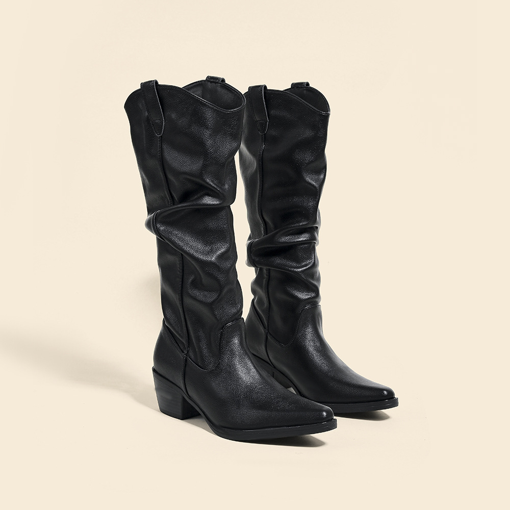 OASIS SOCIETY Thea – Jeansstiefel mit umklappbarem Schlitz