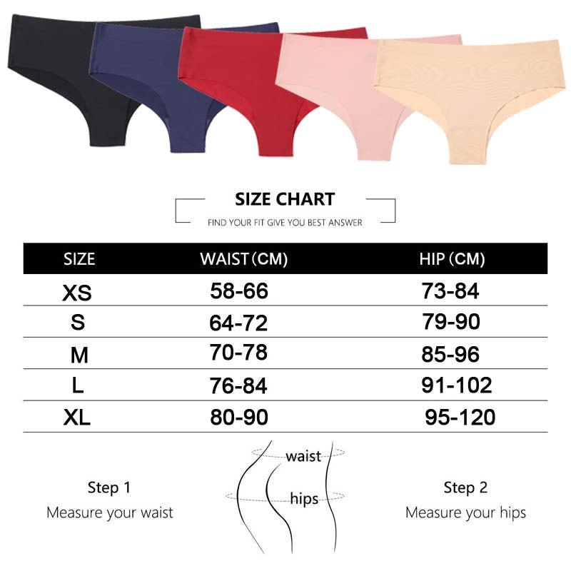 Seamless Low-Rise Briefs For Women