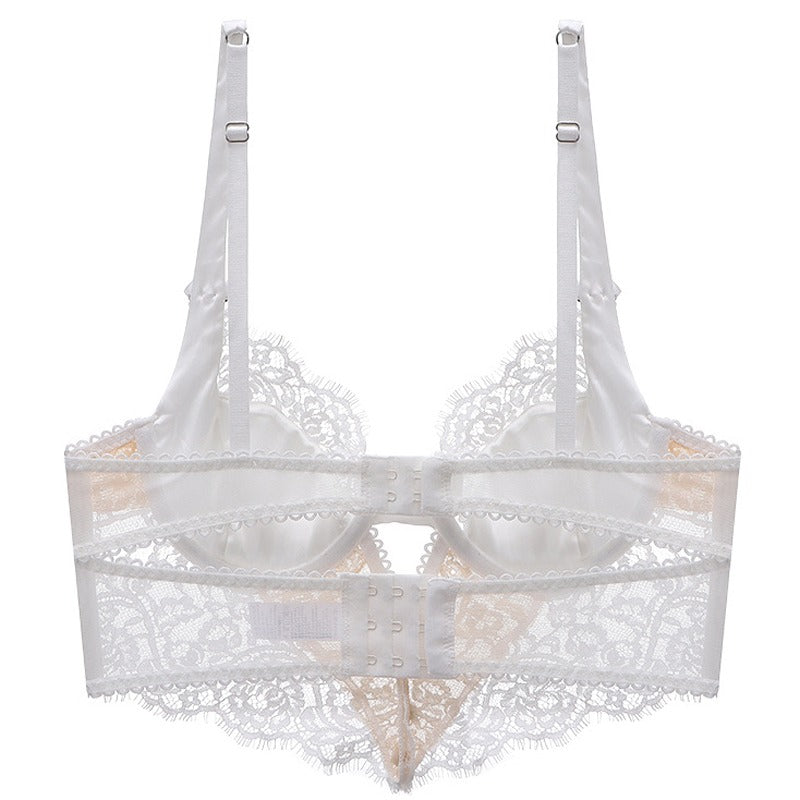 French Lace Hollow Out Bra And Panty Set