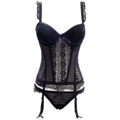 High Elastic Gothic Corset And Bustier