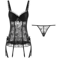 Gothic Breathable Bodysuit Corsets