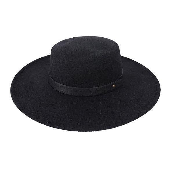 Klassischer Fedora mit Lederband