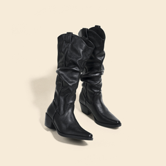 OASIS SOCIETY Thea – Jeansstiefel mit umklappbarem Schlitz