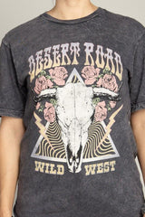 Desert Road Wild West Graphic Top