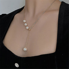 Lariat necklace